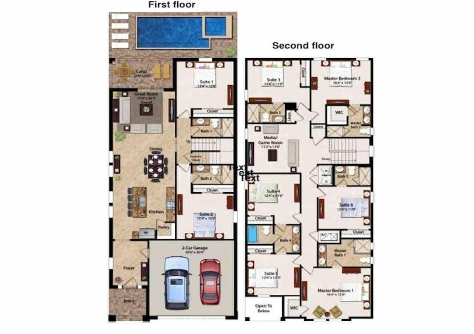7613-Luxury Villa Wpool & Hot Tub Orlando Ngoại thất bức ảnh